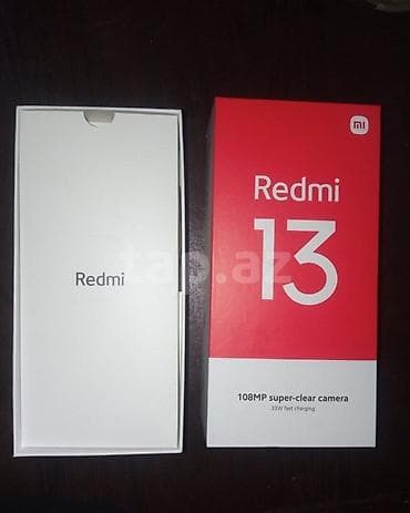 ddr2 plata: Redmi 13, 256 GB, rəng - Qara, Sənədlərlə — 6