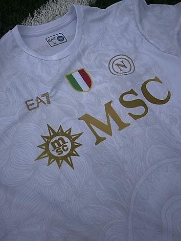 yun papaqlar: Futbolka, Ea7, L, rəng - Ağ — 2