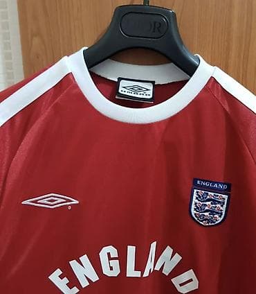 Futbolka, Umbro, L, rəng - Qırmızı — 3