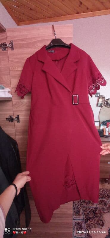 qadın geyimləri və qiymətləri: Gündəlik don, Midi, 3XL — 1