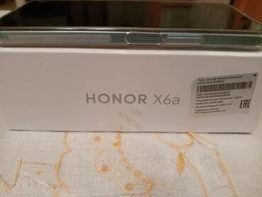 honor x6 ekran qiymeti: Honor X6a, 128 GB, rəng - Yaşıl, İki sim kartlı — 2