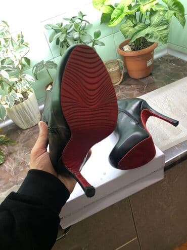 çəkmə: Çəkmə, Ölçü: 38, rəng - Qara, İşlənmiş — 13