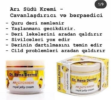 mirvari canta: Arı südü kremi tam orijinal effektli zəmanetli bitki mənşəli ziyansiz — 1