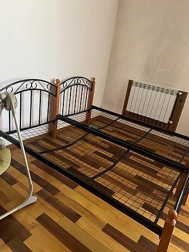 matras alti demir: Təknəfərlik çarpayı, Bazasız, Matrassız, Siyirməsiz — 1