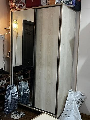 2 qapılı, Güzgülü, Digər rəng, Digər material, Kupe, Düz dolab — 1