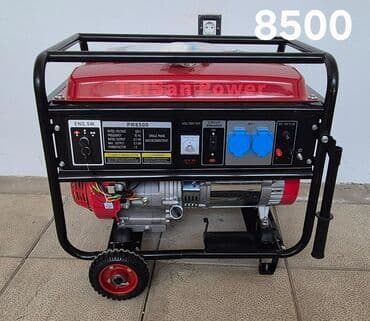 Генераторы: TalSan Pover PR8500 model nömrəsi olan bu daşınan elektrik generatoru — 1