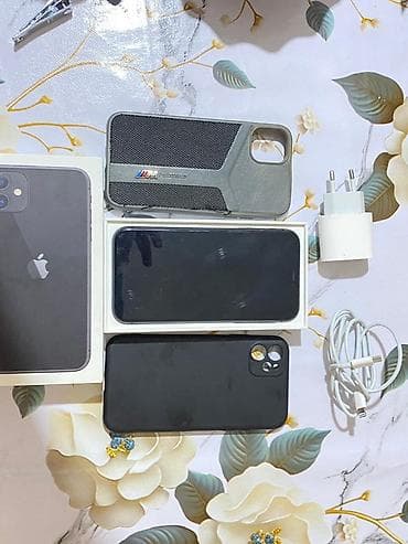 iphone 11 satisi: IPhone 11, 128 GB, Qara, Face ID — 5