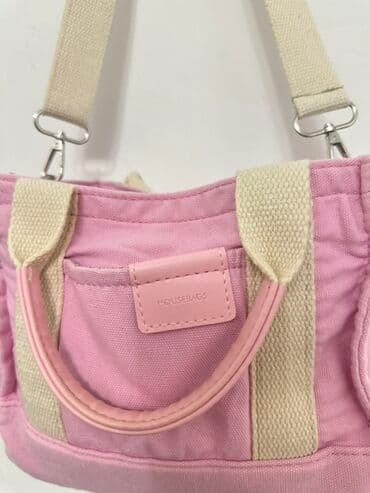 женские футболки и майки в полоску: Pudra-çəhrayı rəngdə qolsuz qadın topu (korset tipli). - Ön hissədə — 6