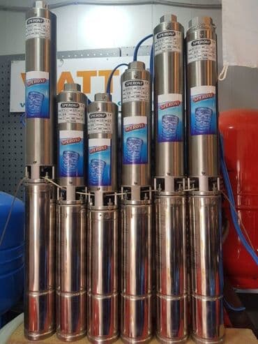 Бочки: Насос, Для артезианского колодца, установка Погружной, Новый — 2