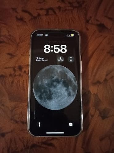 IPhone 15, 128 GB, Ağ, Face ID