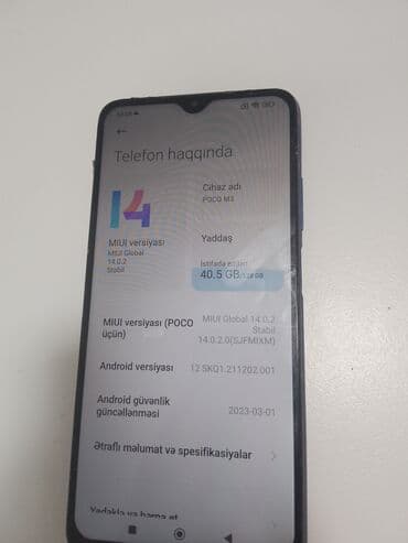 iphone 12 pro max 256gb qiymeti: Poco M3, 128 GB, rəng - Mavi — 2