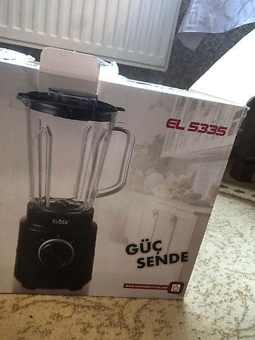 blender: ELOEK stolüstü blender seti Xüsusiyyətlər: - Şüşə qab: qalın, ölçü — 8