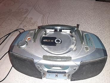 Аудиотехника: PHILIPS portativ musiqi mərkəzi – CD/Radio/Kaset kombi Xüsusiyyətlər — 3