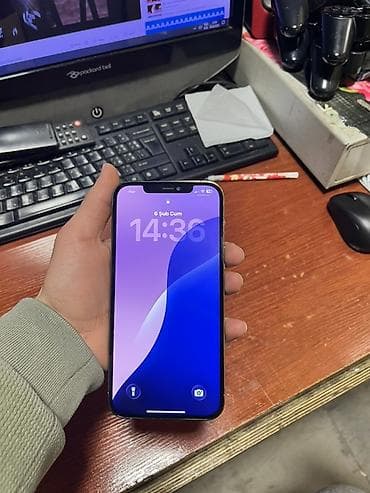 telefon zapcast: IPhone 12 Pro, Qızılı, Face ID — 1