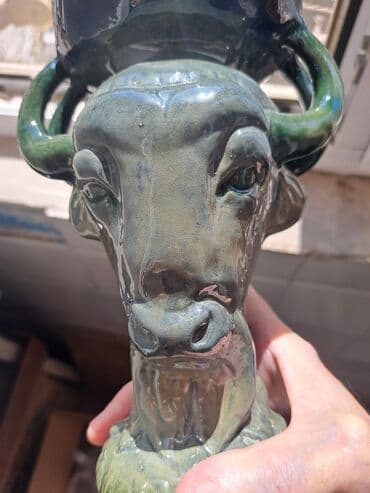 qara qarayev tibb kurslari: Heykəlcik, 1960 il, Farfor, SSRİ, Ünvandan götürmə — 4