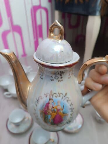 Digər dəstlər və servizlər: Çay dəsti, rəng - Ağ, Madonna, 6 nəfərlik, Yaponiya — 3