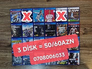 PS4 PS5—1disk=25azn 3əd = 50/60azn— Metrolara pulsuz çatdırma Şəkildə lalafo.az -da PS4 PS5—1disk=25azn 3əd = 50/60azn— Metrolara pulsuz çatdırma Şəkildə