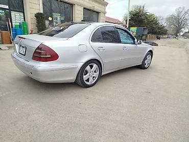 qaz 24 masin: Mercedes-Benz E-Class Sedan (W211) – gümüşü rəng Texniki — 5