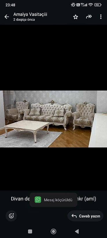 Divan, 2 kreslo lalafo.az -da Divan, 2 kreslo