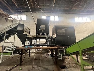 Паяльники: PET butulka çeşidləmə və emal xətti Təsvir: - Tam komplekt — 5