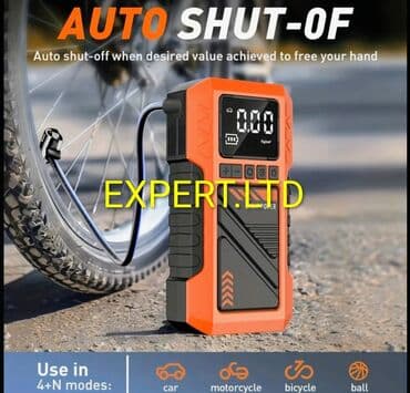 hava kompressoru: Avtomobil üçün (2-si 1-də) Jump Starter və Kompressor. Xüsusiyyətlər — 6