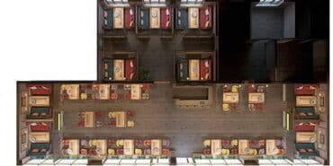 sumqayit bulvarinda restoranlar: Netçilər metro stansiyası yaxınlığında,sahəsi 250kv olan — 12