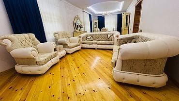 стул для пианино: Klassik üslubda tam qonaq otağı dəsti Dəst tərkibi: - Yemək masası — 5