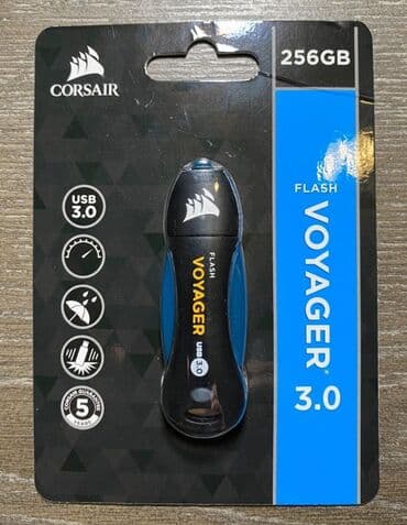 kompyuter alisi: Флеш карта 256 ГБ, USB 3.0, Новый — 1