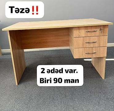 ikinci el taxtlar: GulTəzədir‼️ ✔️90 man(Dərnəgül). Ofis masası.2 ədəd var. Yeni alınıb — 1