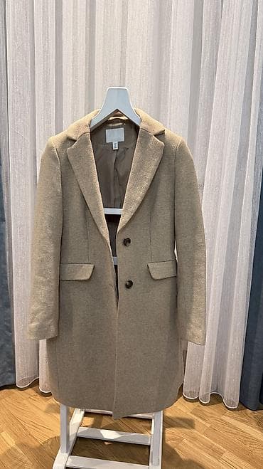 Paltolar: Palto, H&M, S, rəng - Bej — 1