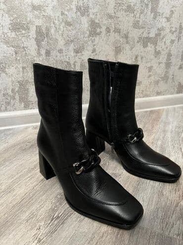 botik: Ölçü: 40, rəng - Qara, Yeni — 1