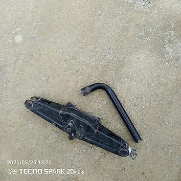 avto qaraj: Maşın üçün mexaniki qayçı tipli domkrat və açar dəsti - Tip: Mexaniki — 1