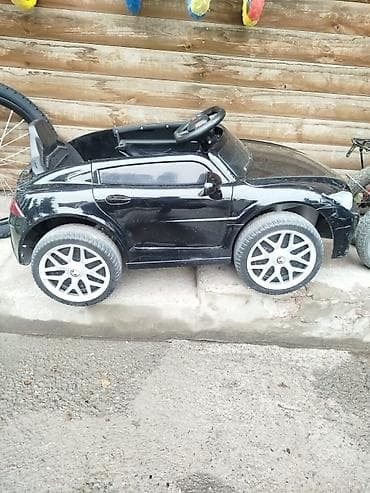 pultlu masin: Uşaq üçün elektrikli mini avtomobil – qara rəng - Korpusu kupe tipli — 1