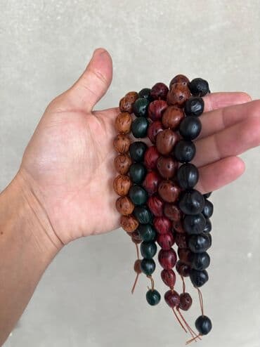 fosfor tesbeh: Təsbeh. Təbii andz ağacından hazırlanmış əl işi təsbehlər. Xüsüsi — 4