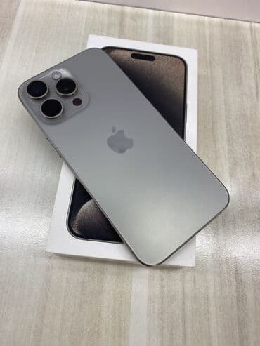 IPhone 15 Pro Max, 256 GB, Natural Titanium, Face ID