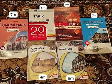Tarix üzrə test və dərs vəsaitləri paketi Məzmun: - “Ümumi Tarix Test — 1