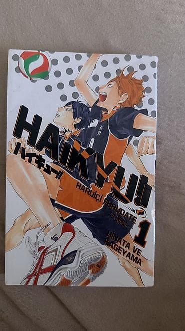 Komikslər, manqa: Haikyuu!! – 1-ci cild (Hinata və Kageyama) - Müəllif: Haruiçi — 1