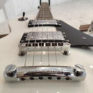 gitara temiri: Elektro-gitara Smiger L-G9 WH Simlərin sayı: 6 Üst: Ağcaqayın Qol: Gül — 2