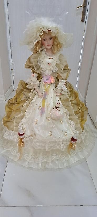 boks kiseleri: Əntiq kukla, 2023 il, Farfor, Rusiya, Vəziyyəti: Yaxşı — 3