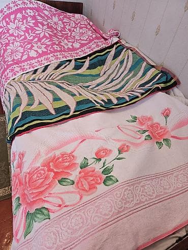 Dəsmallar: Hamam üçün Yeni rəng - Çəhrayı Pambıq Dəsmal, Ünvandan götürmə — 2