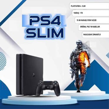 Playstation 4 En serfeli qiymetlerle Oyunsuz,yaxud oyunlarla olan