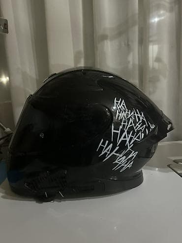 yumze matoru: Axor Motosiklet üçün tam üzlüq dəbilqə Ustunde biraz ciziğlar var — 1