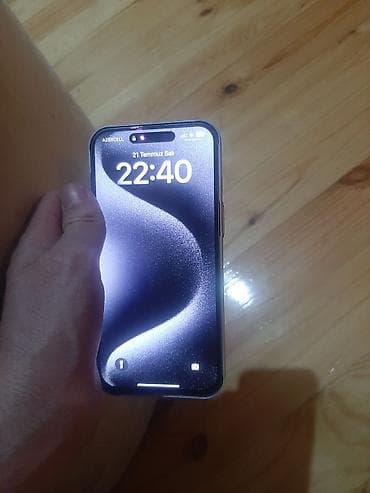 iphone 9 pro: IPhone 15 Pro, Natural Titanium, Face ID — 6