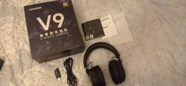 Qulaqcıqlar: Mchose v9 pro təzə ideal vəziyətdə satışı, 7.1 səs dəstəyi, 3 cür — 3
