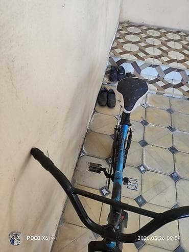 купить спортивный велосипед недорого: START 26” dağ velosipedi - Rəng: mavi/qara - Çərçivə: amortizatorlu — 4