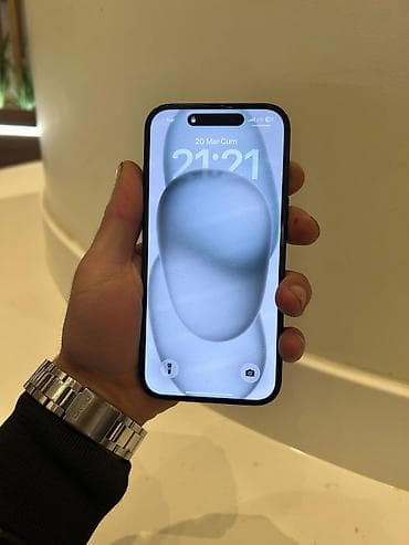 iphone 2ci əl: IPhone 15, Qara — 1