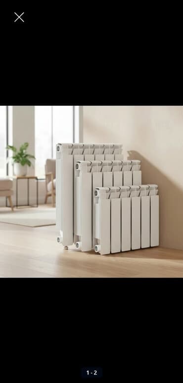 Tavan: İşlənmiş Seksiyalı Radiator IDEAL, Alüminium, Ünvandan götürmə, Ödənişli quraşdırma, Zəmanətsiz, Kredit yoxdur — 2