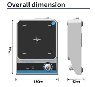 maqnit: Maqnit qarıştırıcı. Laborator maye mikseri. Model: XLD-C3 📌 Texniki — 3