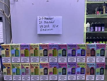 Ünvan inşatçlar metrsun cıxışı VAZOL RAVE 40000 tüstü Buzlu qarpuz