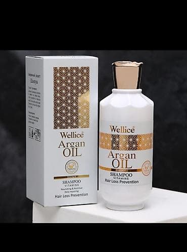 meymun almaq: Wellice Argan Oil Shiny Shampoo – saç tökülməsinin qarşısını alan və — 1